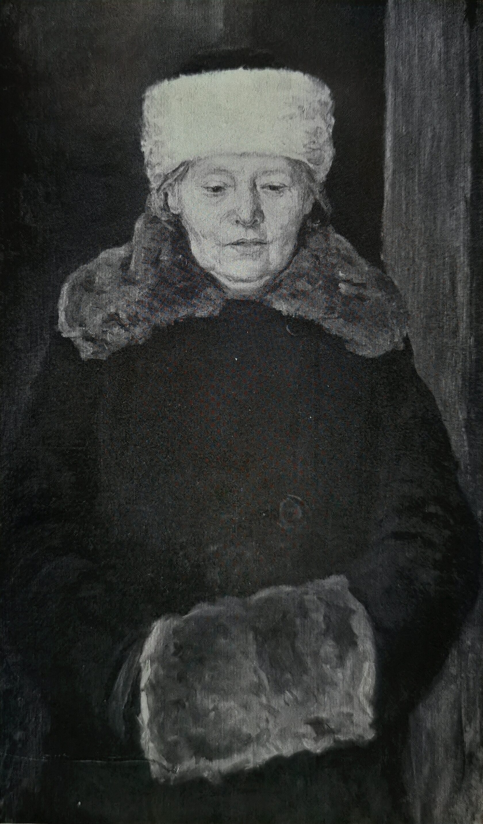 Этюд для образа Н.К. Крупской, 1948 г.