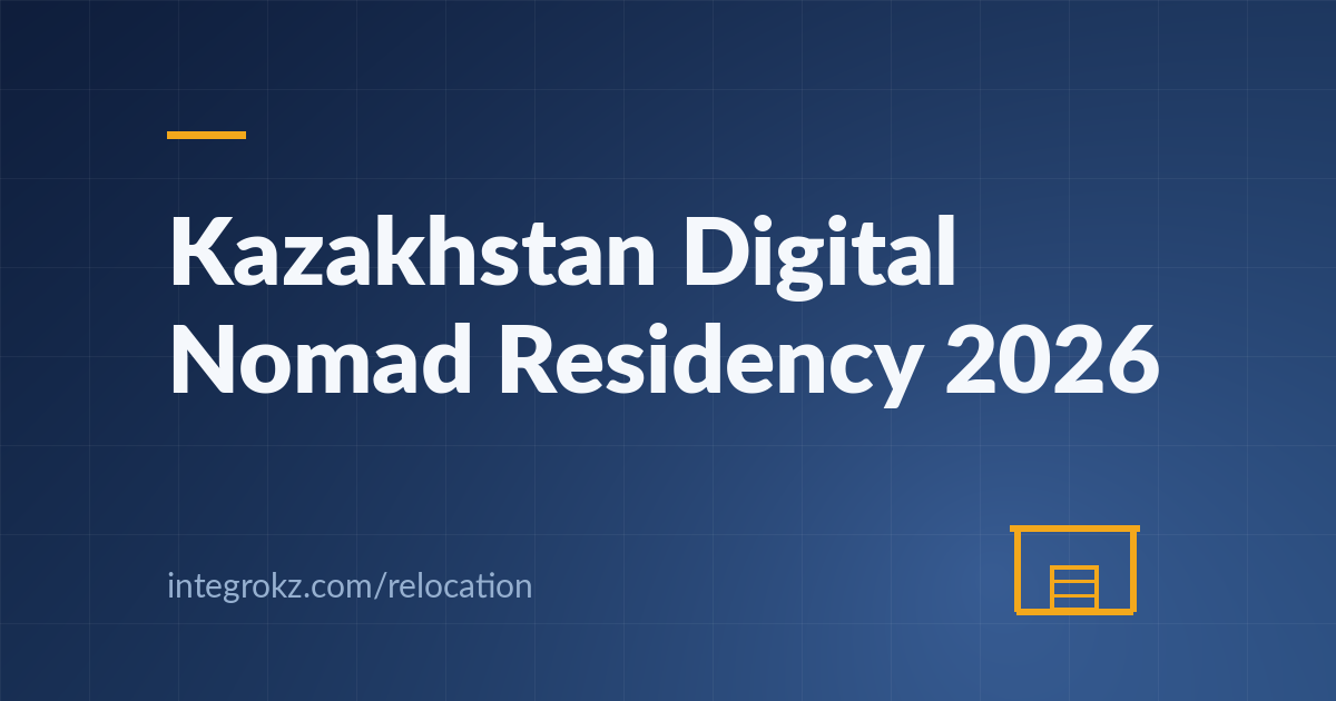 Kazakhstan Digital Nomad Residency 2026