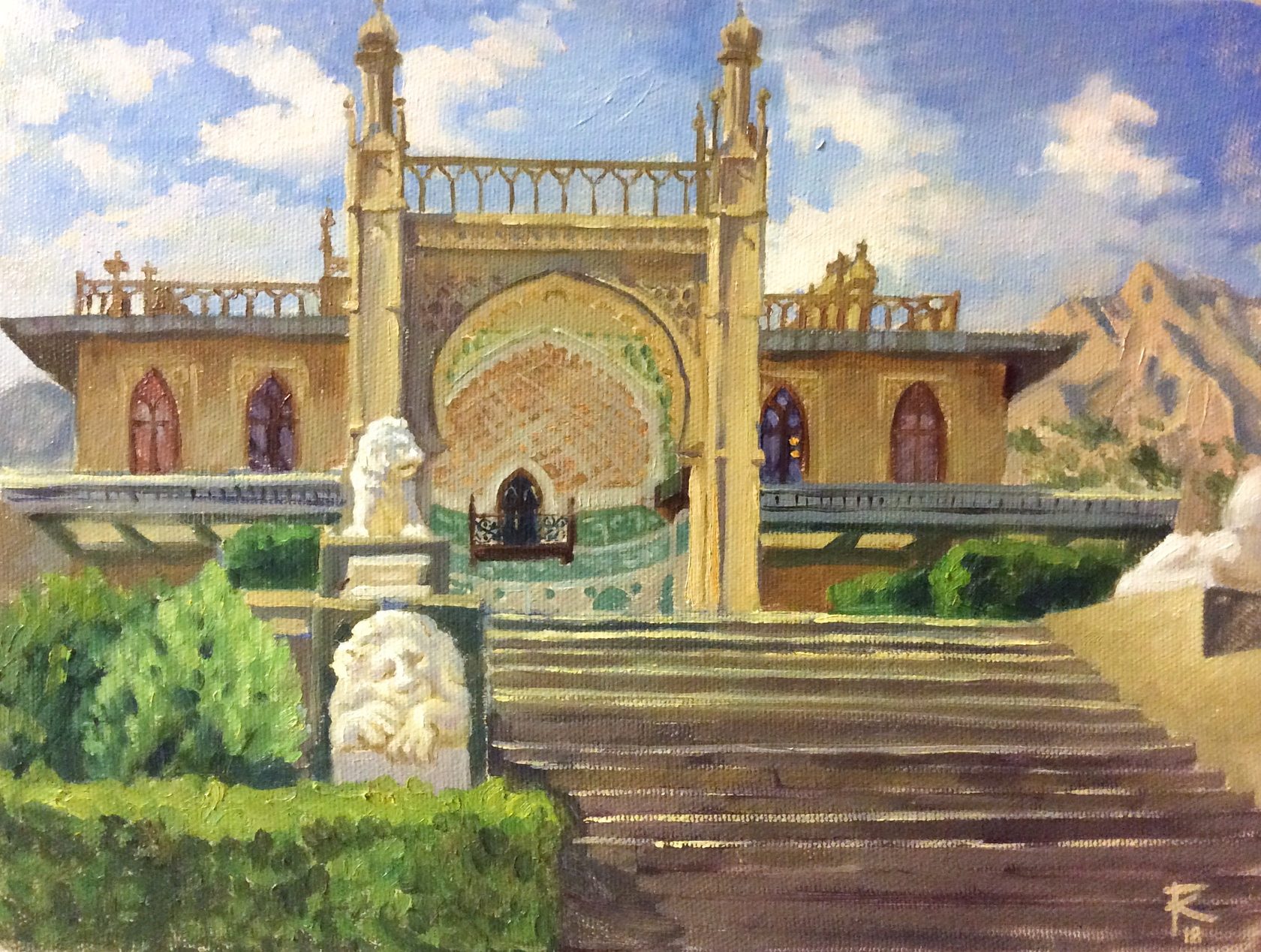 картины с воронцовского дворца