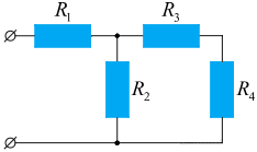 На рисунке изображена схема содержащая