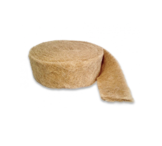 Межвенцовый утеплитель из джута, 150*400/ 8-10 мм, 20 м.п./рул.