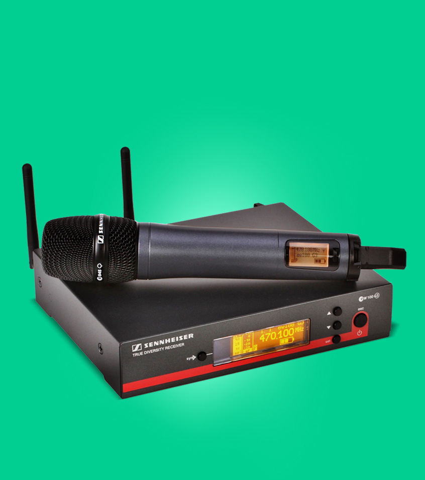 Беспроводной вокальный микрофон