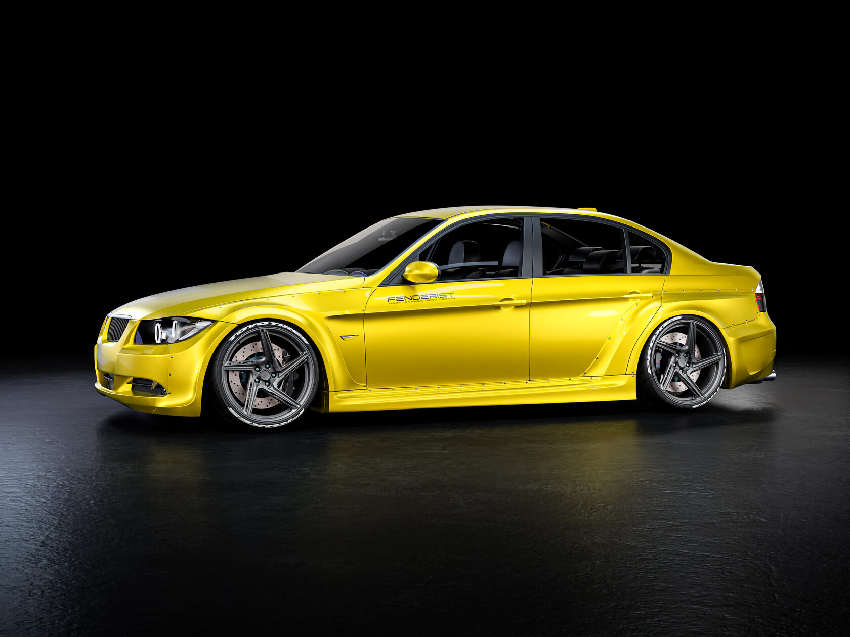 FENDERIST SPEC S fender flares set / widebody kit BMW E90 20062010