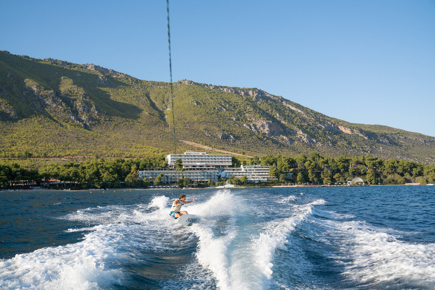 Водные лыжи в Club Med Gregolimano