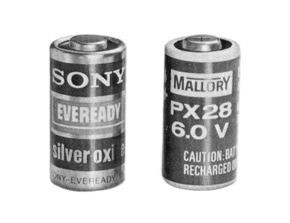 mallory px28, a544, battery replacement, canon A-1, AE-1 program, vintage eveready