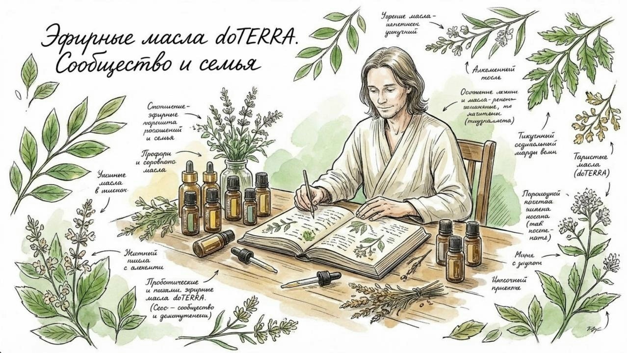 Эфирные масла doTERRA — сообщество и семья