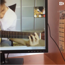 Урок гитары онлайн по zoom и skype