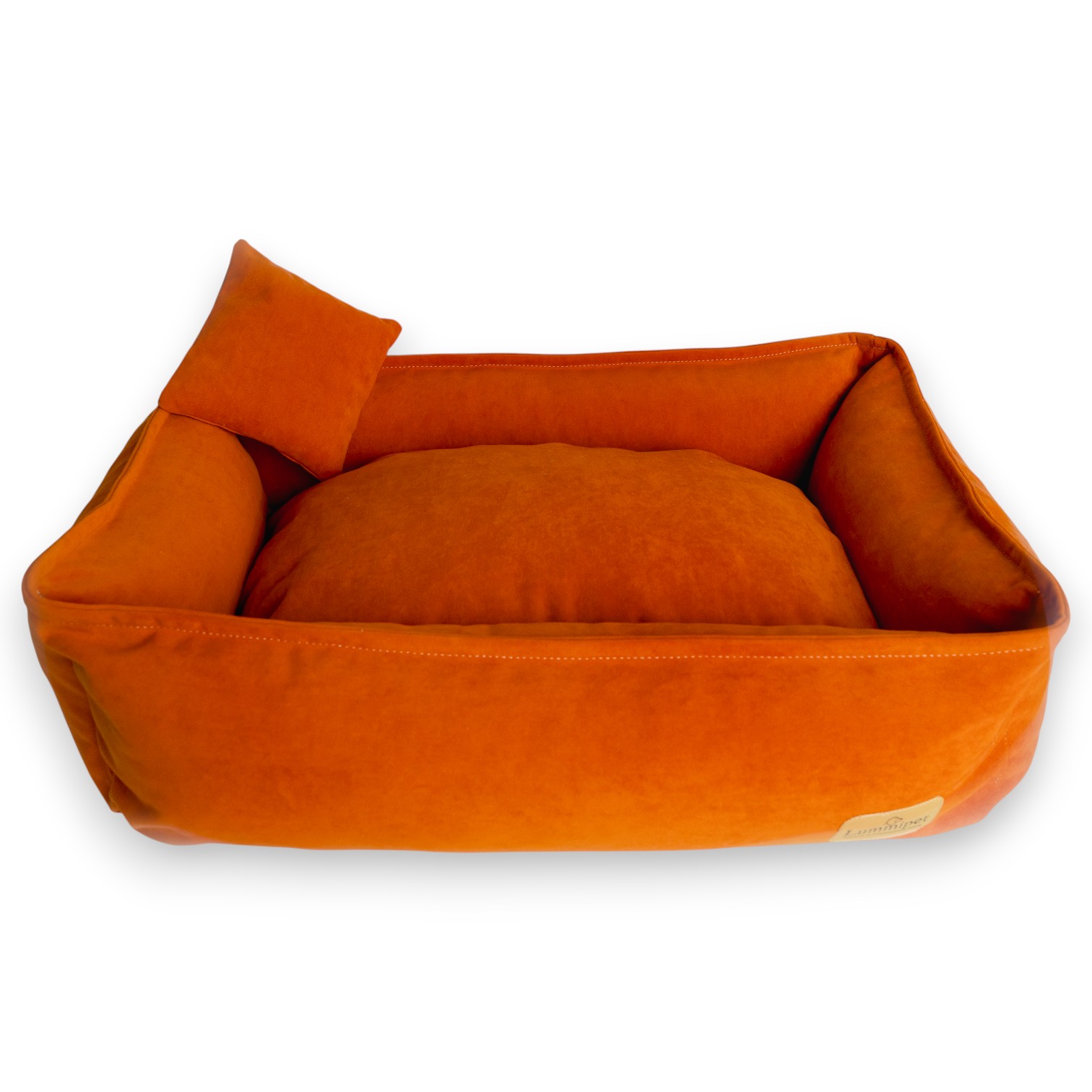 лежанка прямая оранжевая 
