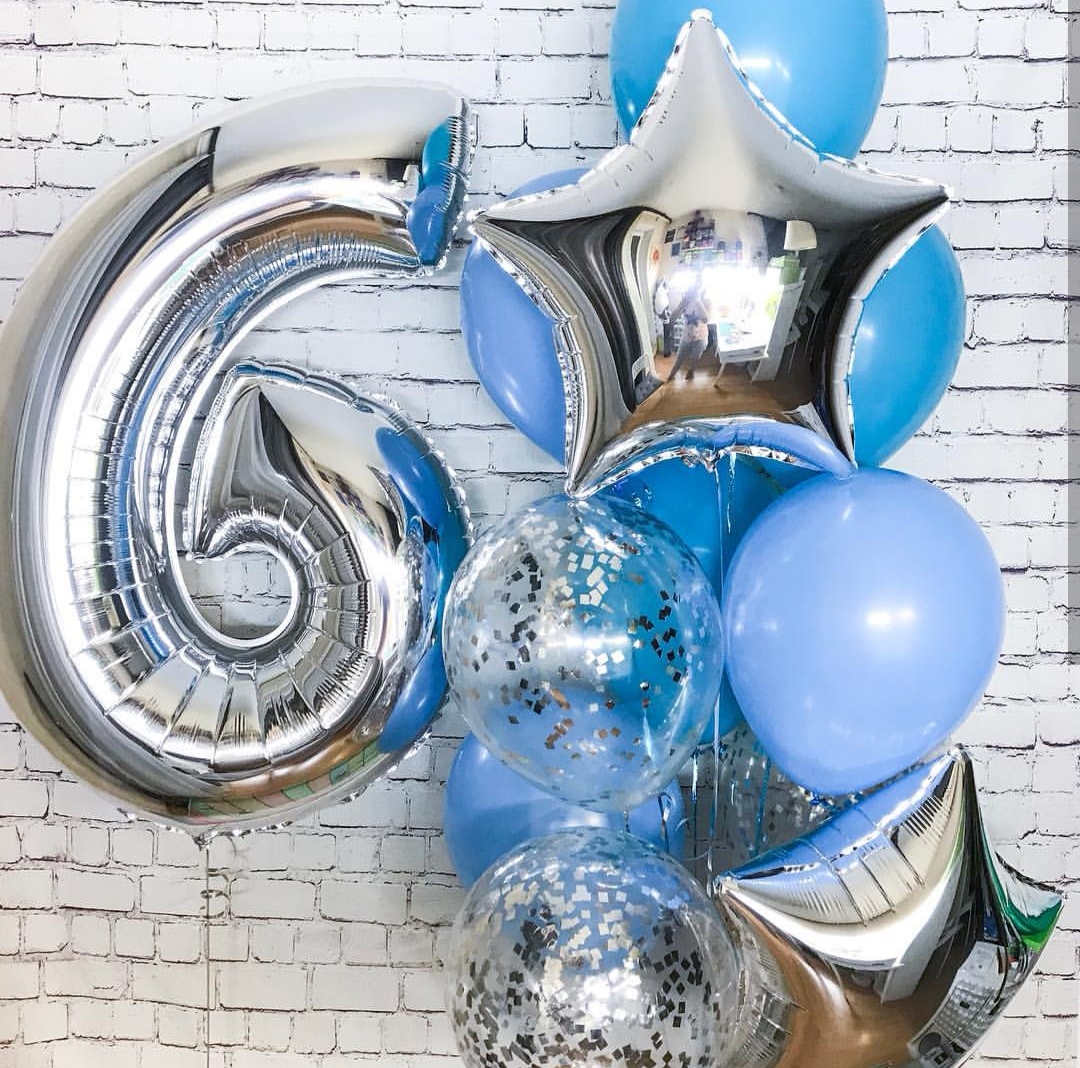 шары для мальчика 6 лет на день рождения