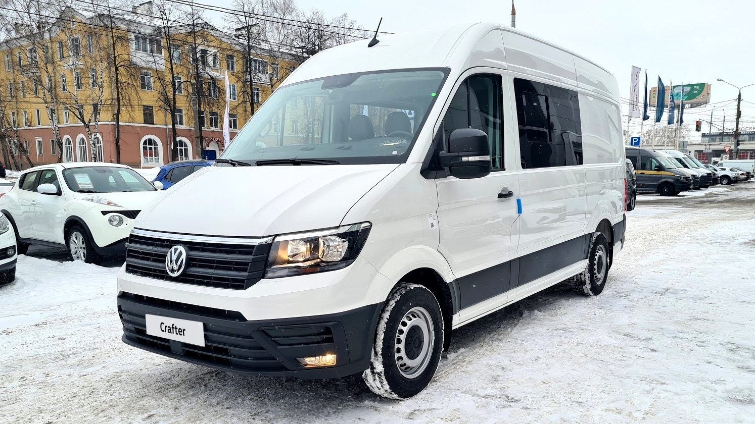 Купить грузопассажирский автобус на базе Volkswagen Crafter | Официальный  дилер Луидор-Авто