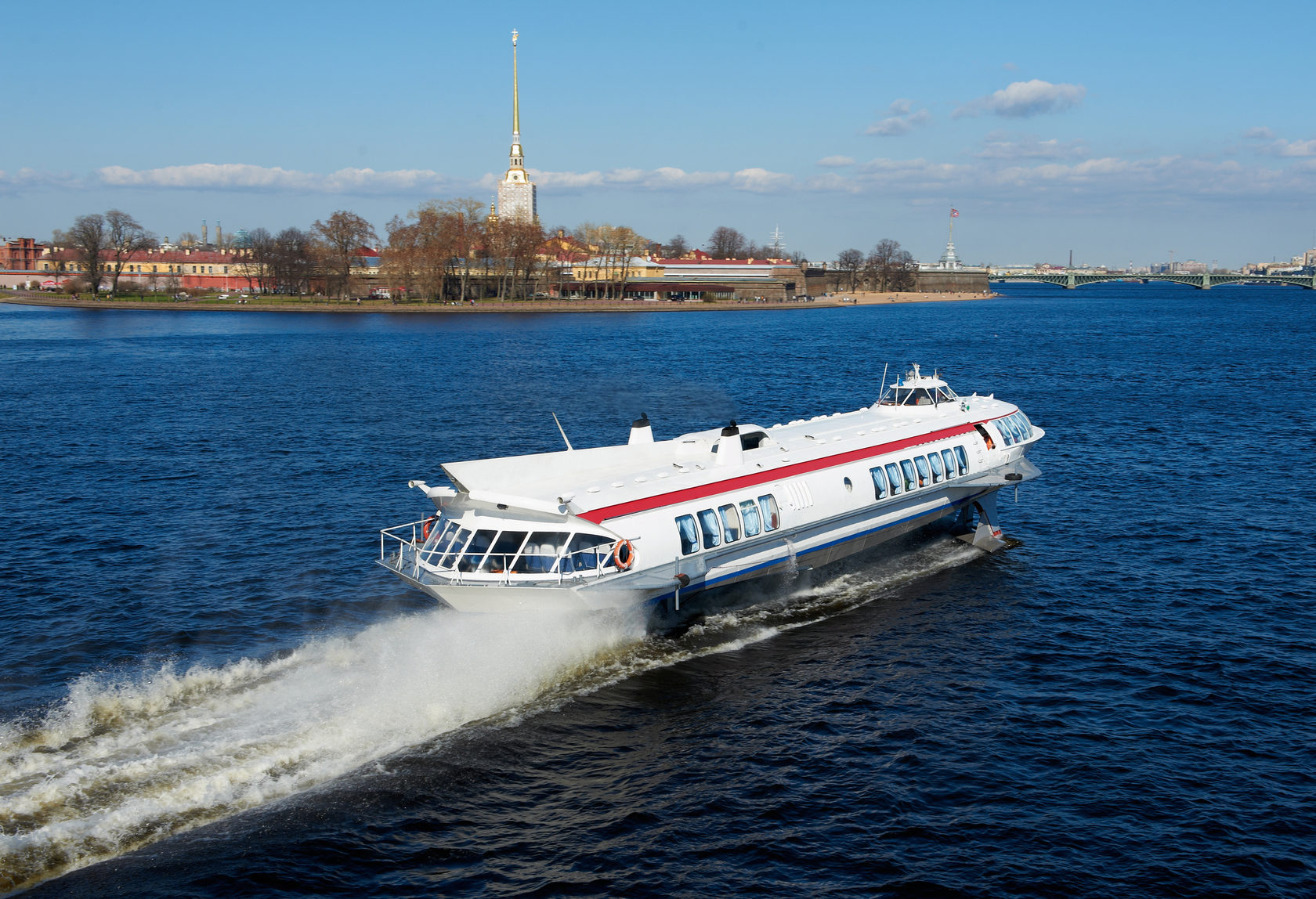 Метеор из петергофа в санкт петербург