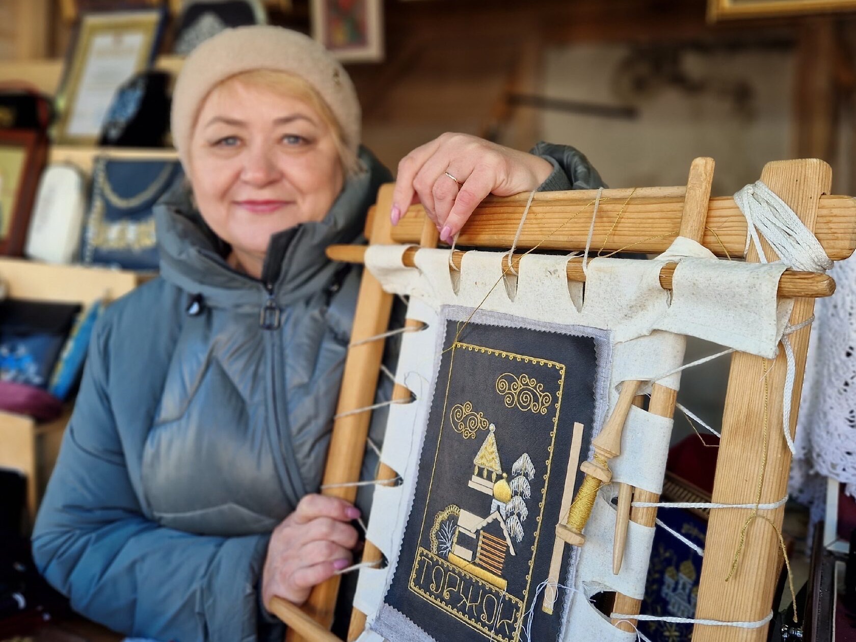 С любовью от Любови»: о золотошвейном шитье в Торжке — Торжок.Дома