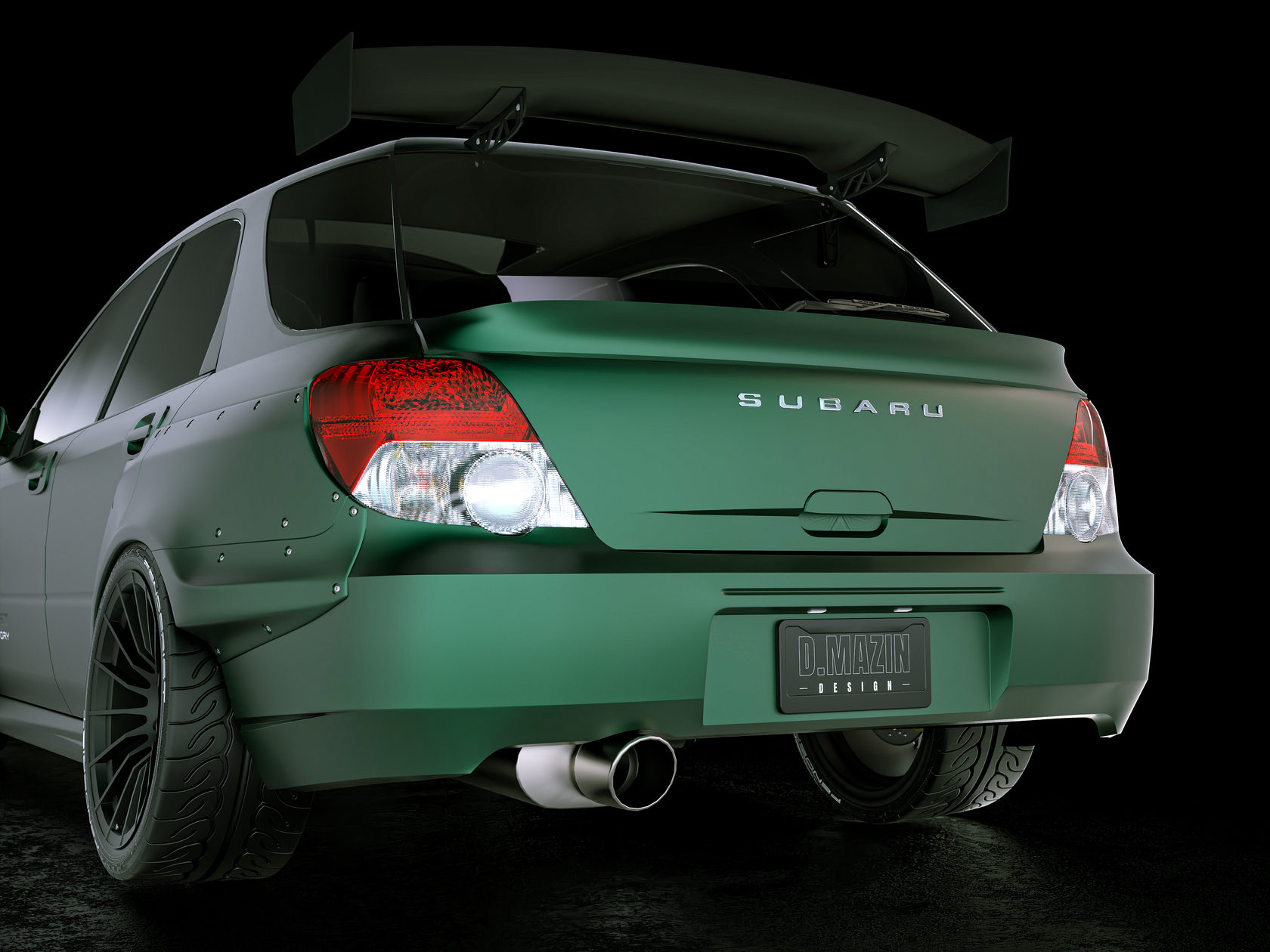 Fenderist обвес subaru