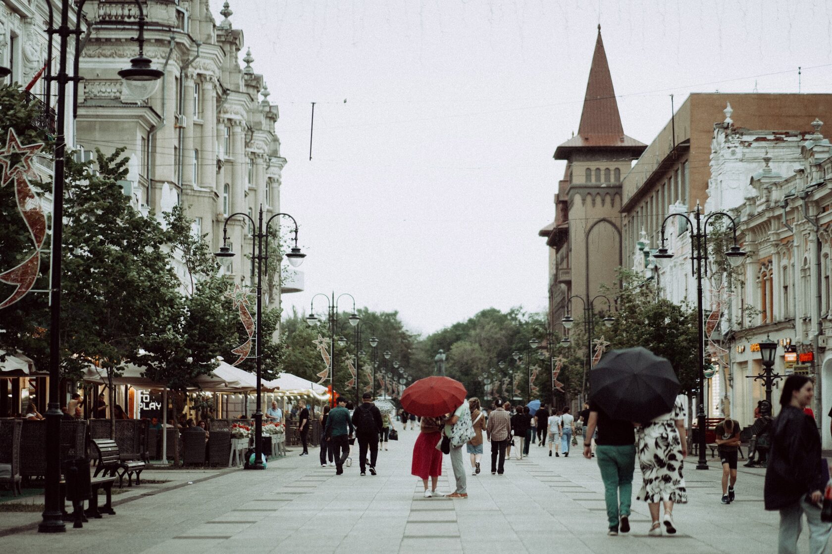 Проспект Столыпина и Консерватория в Саратове