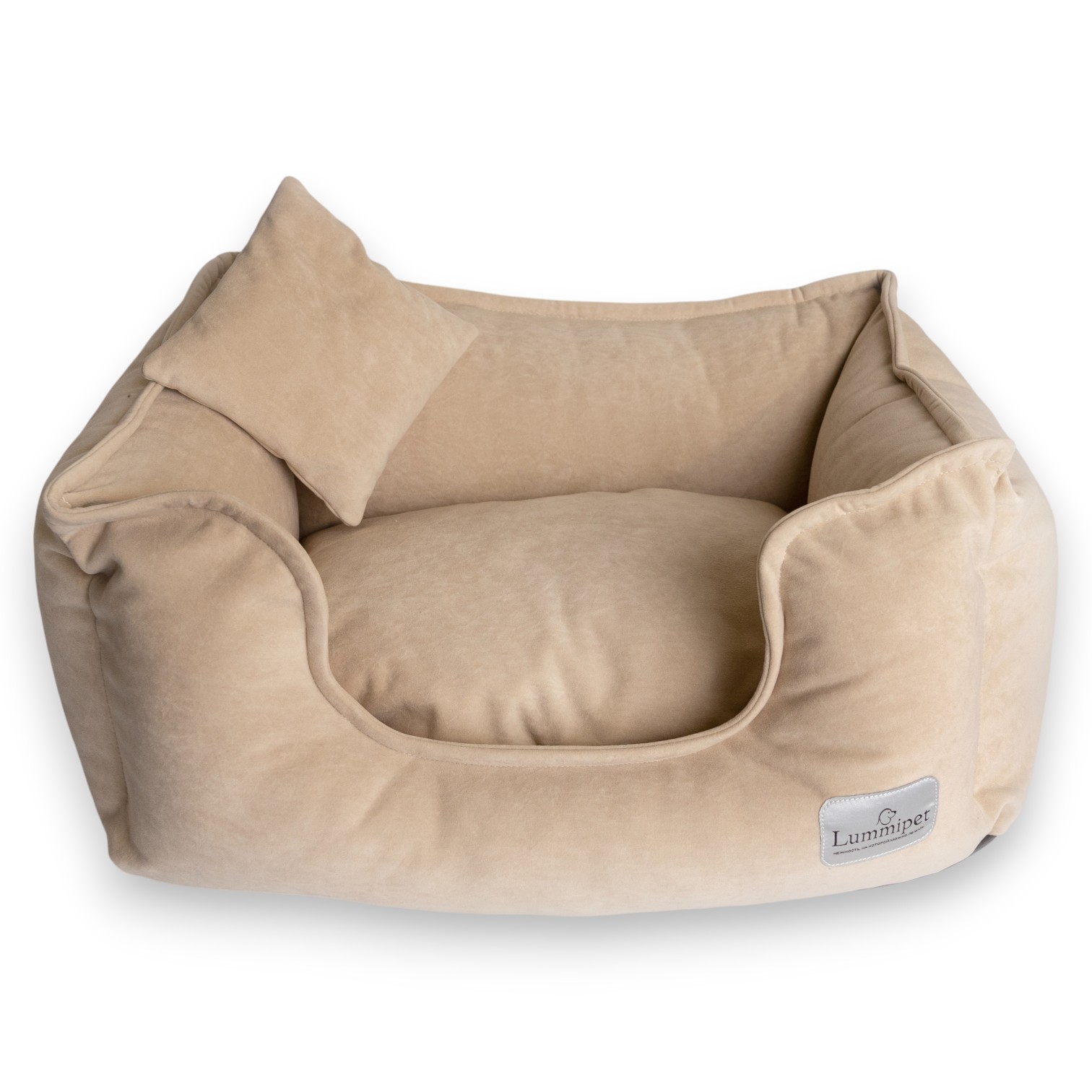 Лежанка бежевая