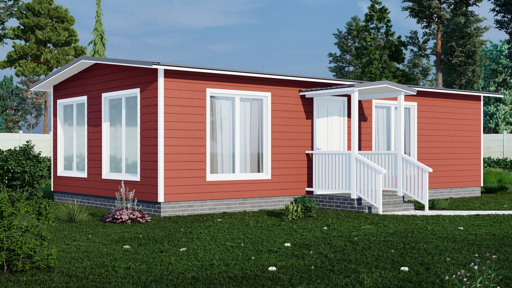 Динская каркасный дом акция