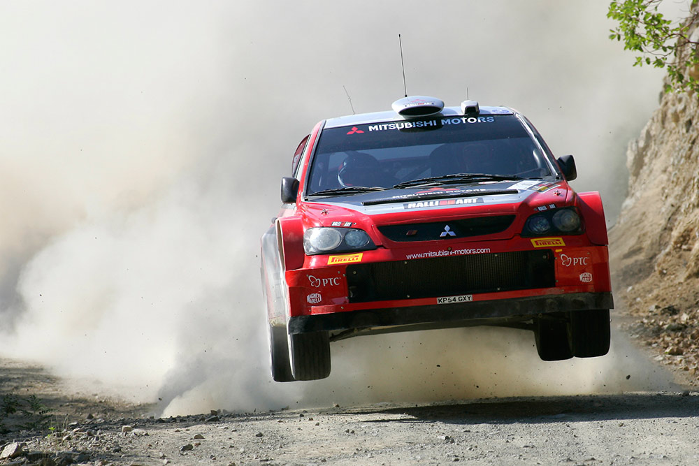 Жиль Паницци и Эрви Паницци, Mitsubishi Lancer WRC 05 (KP54 GXY), ралли Кипр 2005