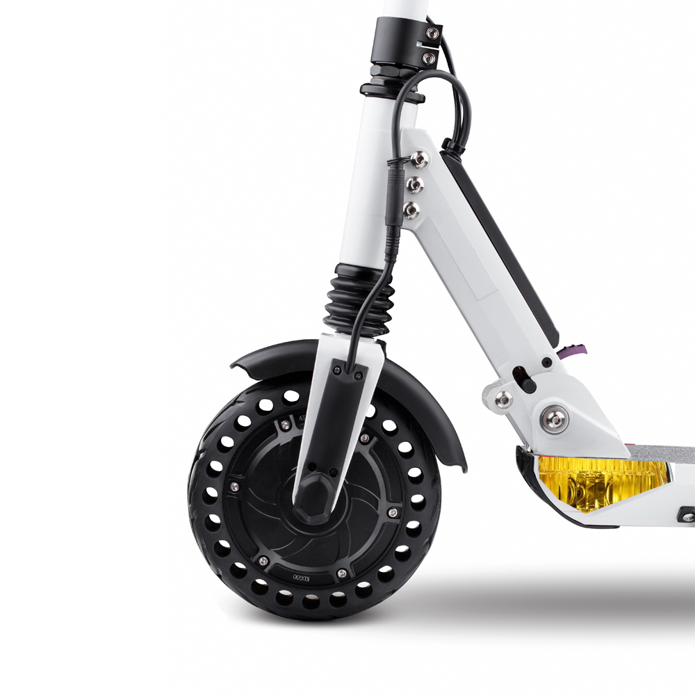 Белый электросамокат