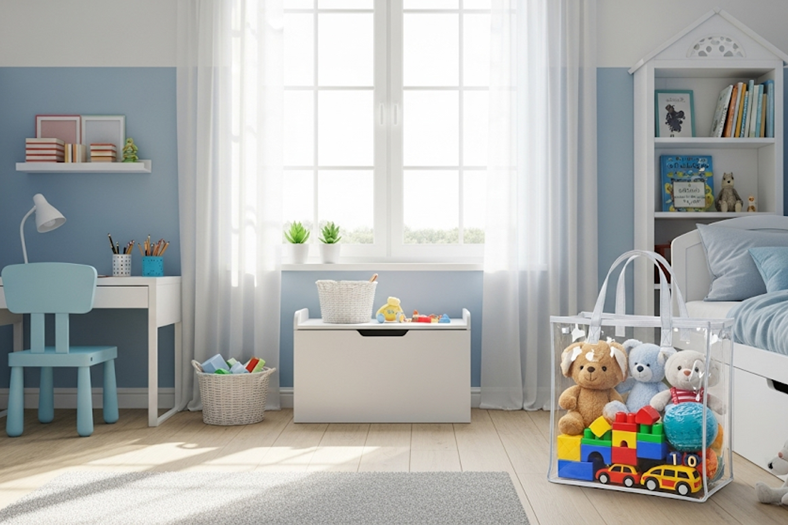 Что можно хранить в прозрачной сумке: наводим порядок в доме