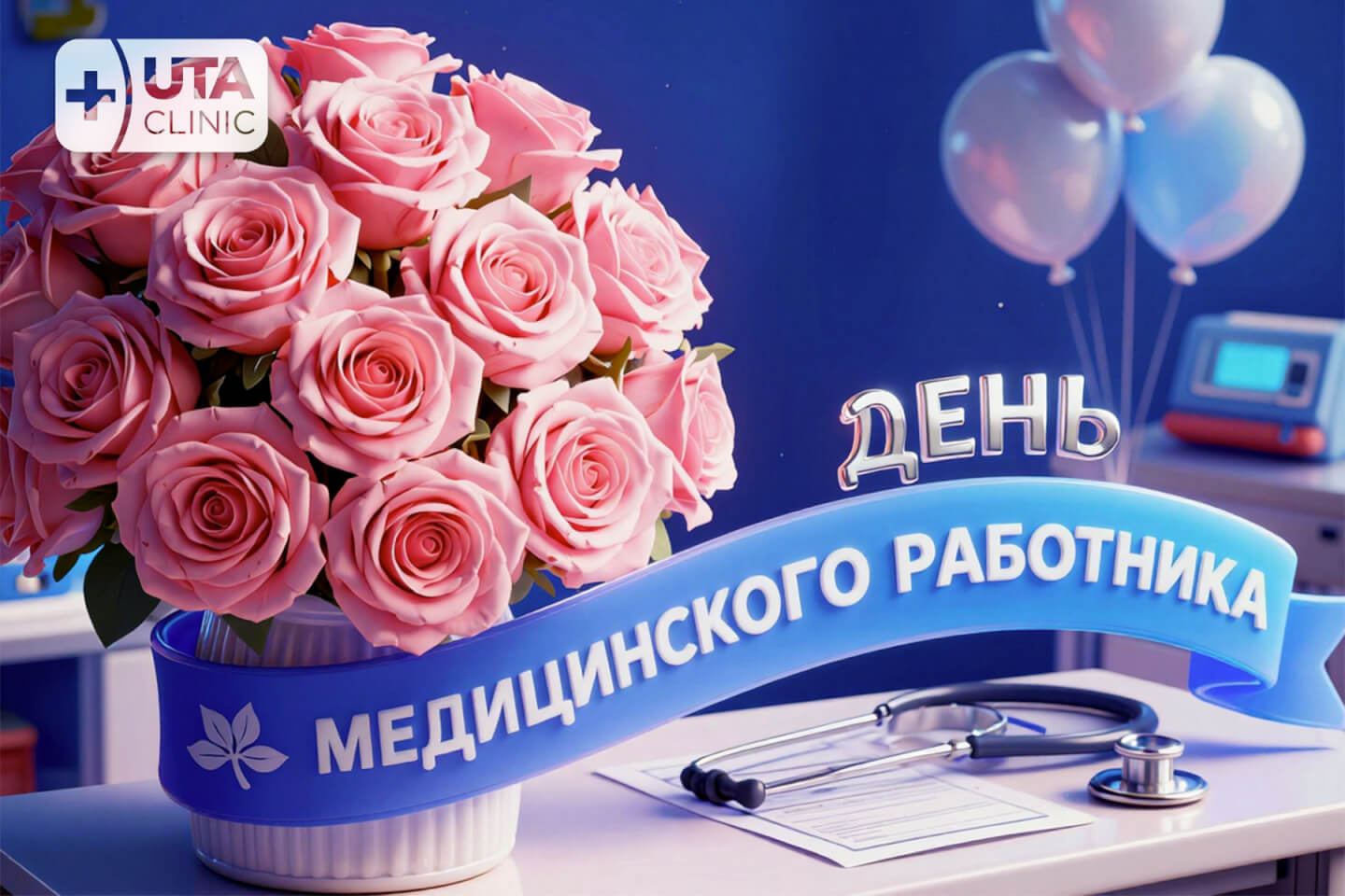 Юта-клиник медцентр тюмень медсправки справки медосмотры профосмотры 15 июня День медицинского работника