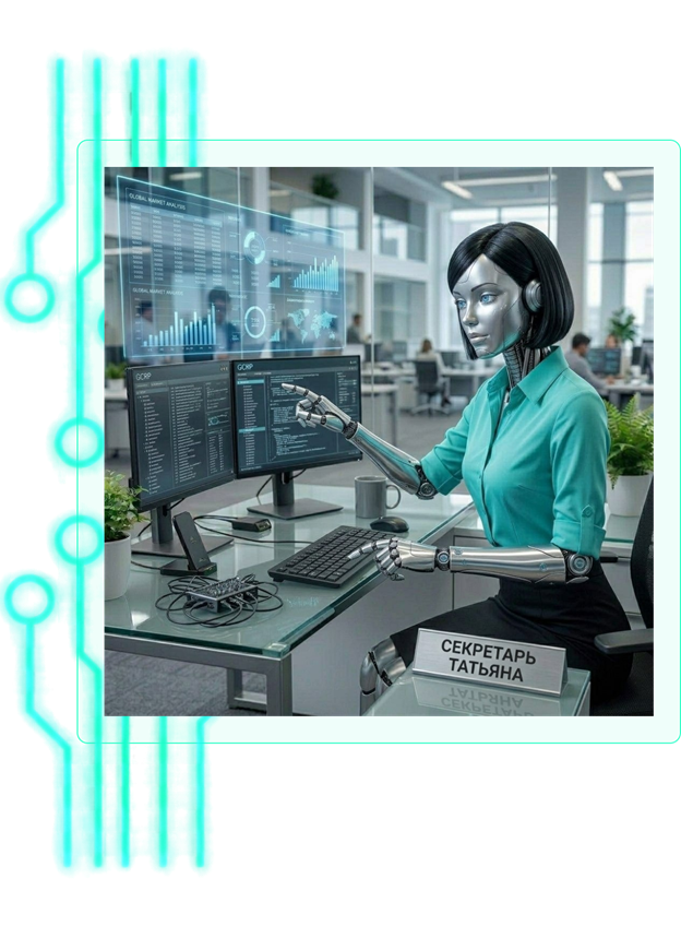 Татьяна работает с корпоративными данными
