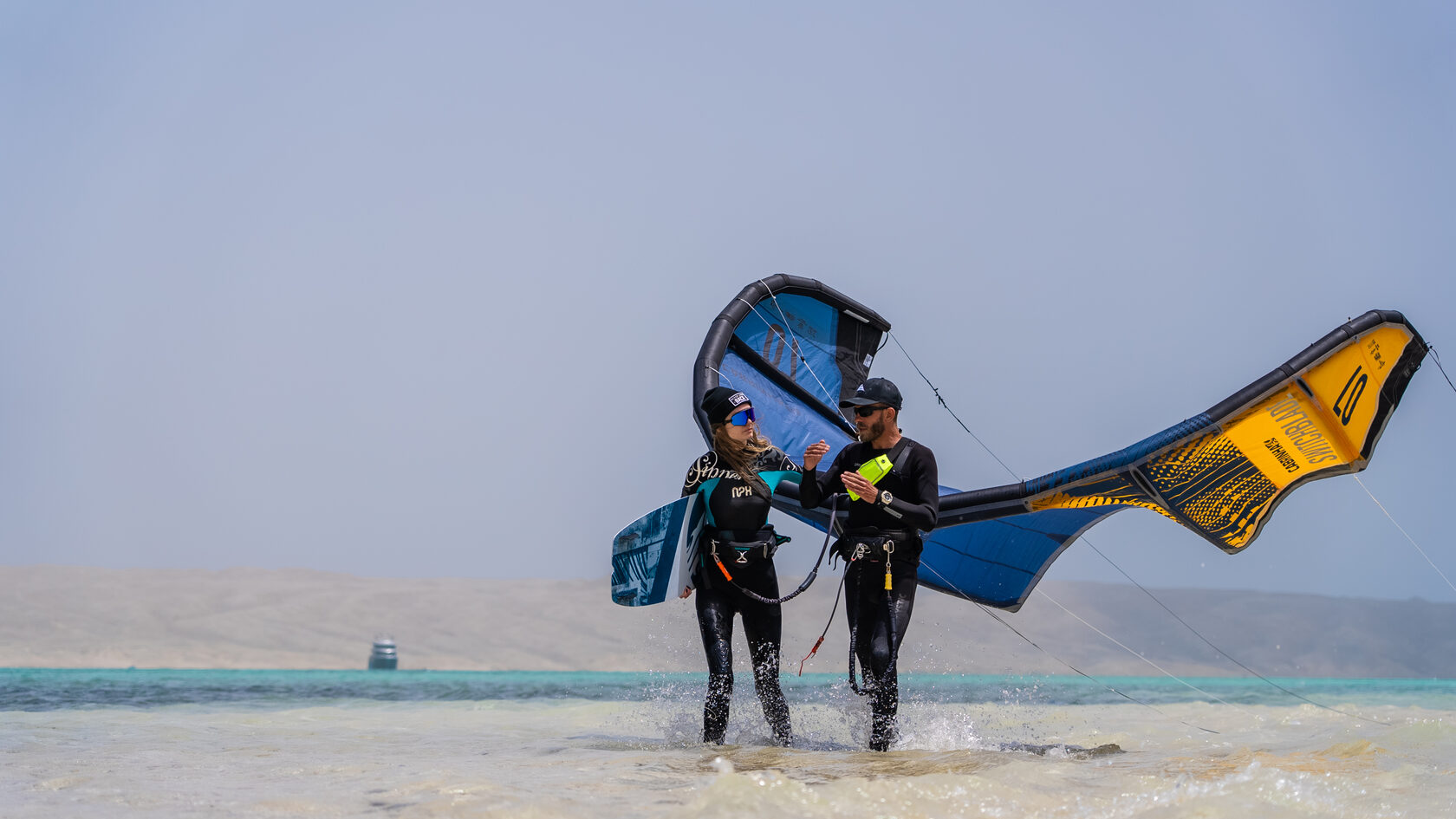 Lesson at the lagoon