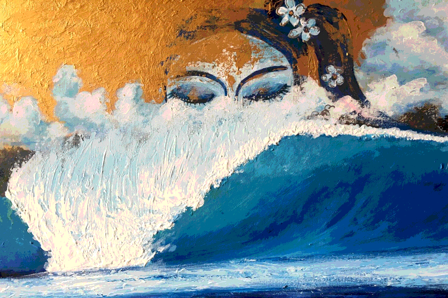 Contemporary Wave Painting