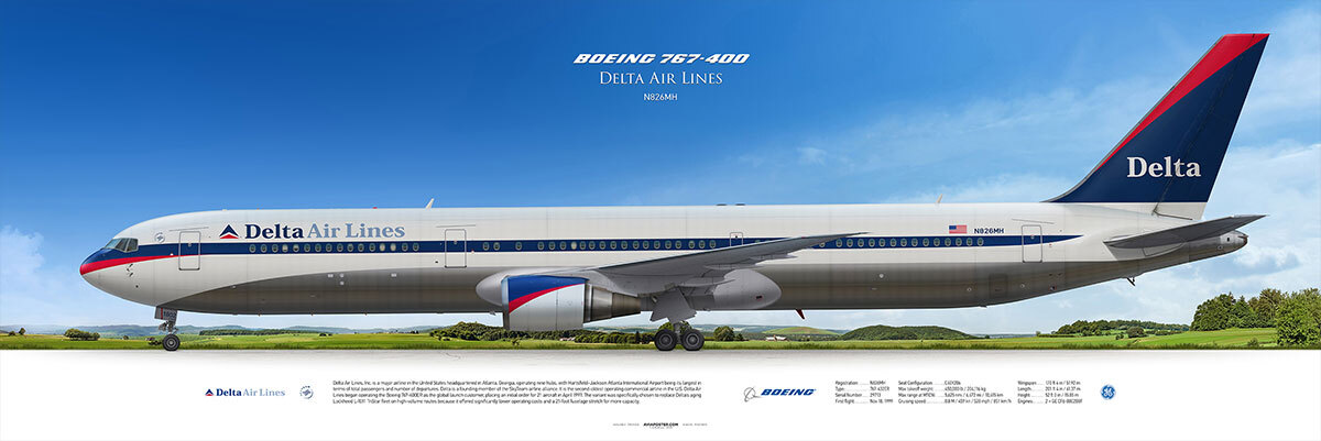 Boeing 767-400 Delta Air Lines