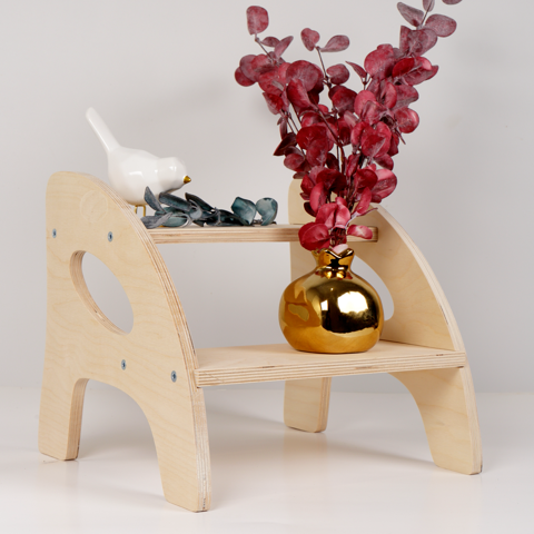 Табурет-стремянка с декором