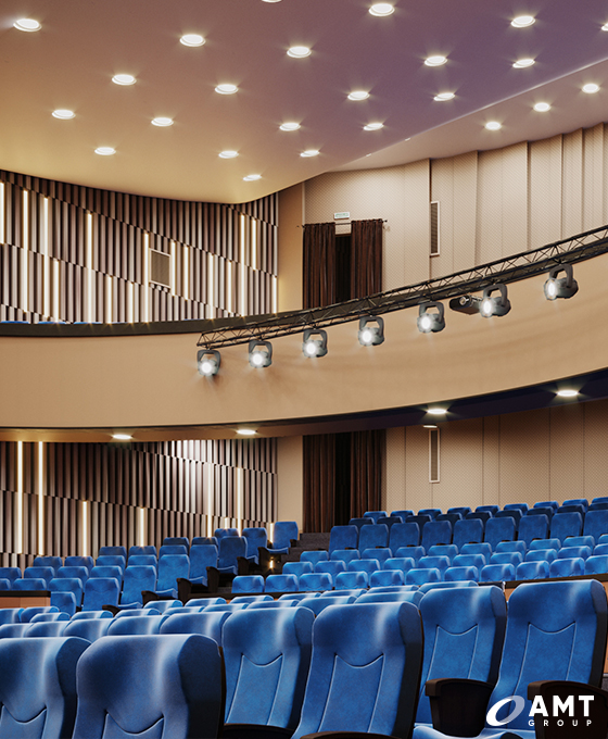 Зрительный зал Дворца культуры ЗФ ПАО ГМК «Норильский никель»