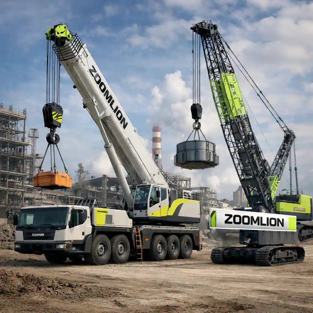 Новинки Zoomlion 2026 год