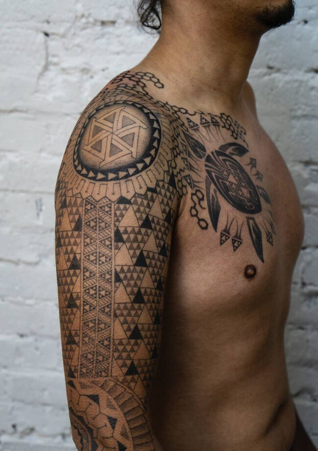 Filipino Tribal Arm Sleeve tattoo design by 808LSALVADOR on DeviantArt