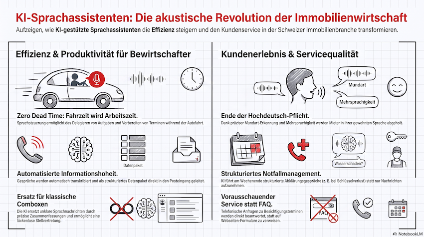 Sprachassistenten für die Schweizer Immobilienwirtschaft