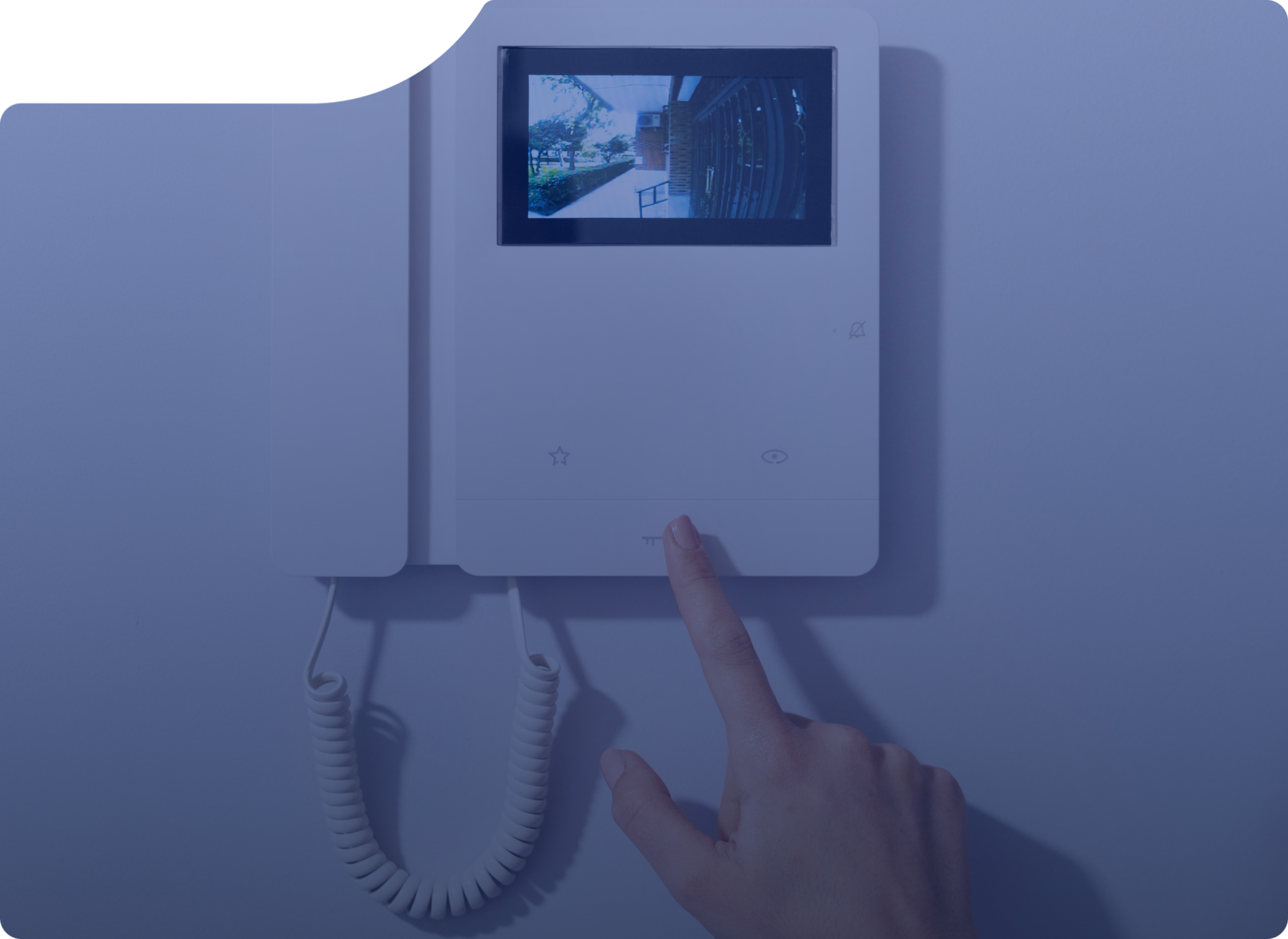 Установка видеодомофонов