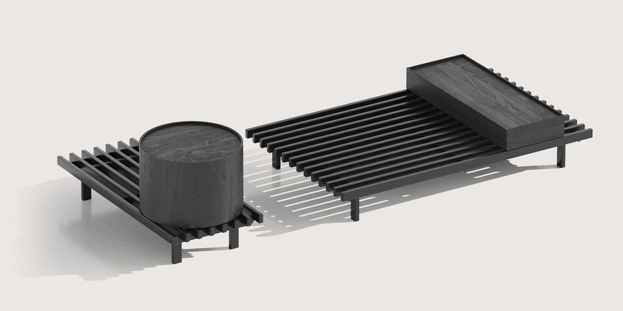 STRIPE coffee table