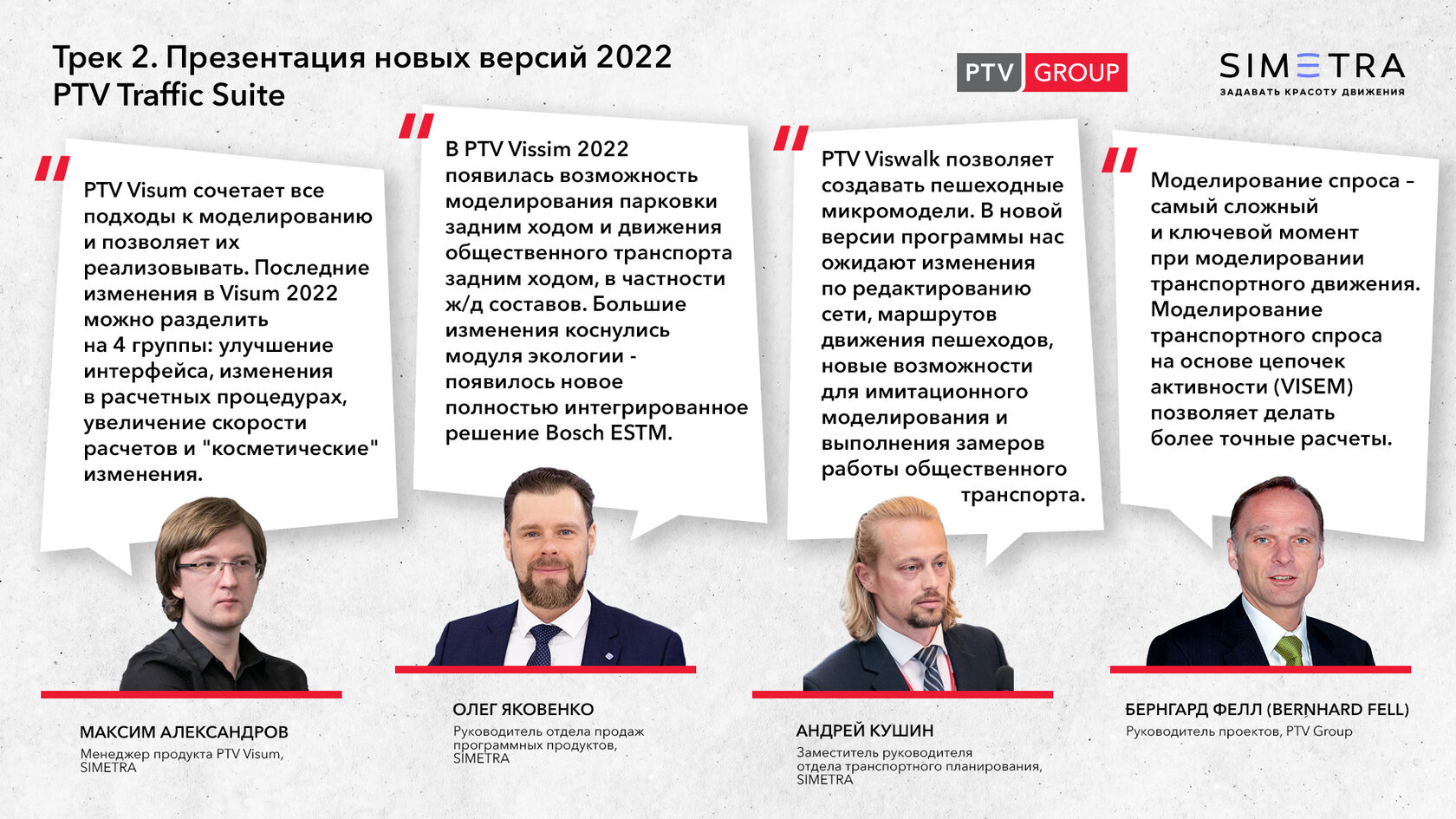 PTV | Встреча пользователей 2021