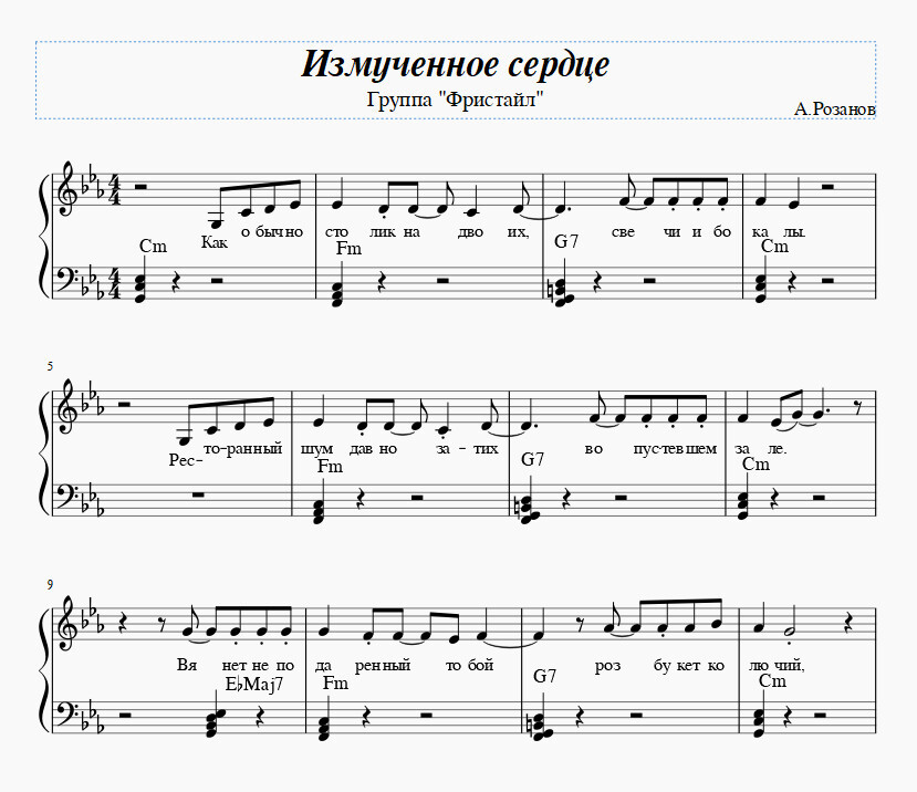 Измученное сердце