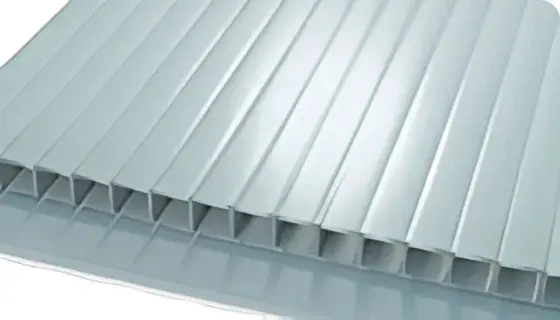 белый сотовый поликарбонат