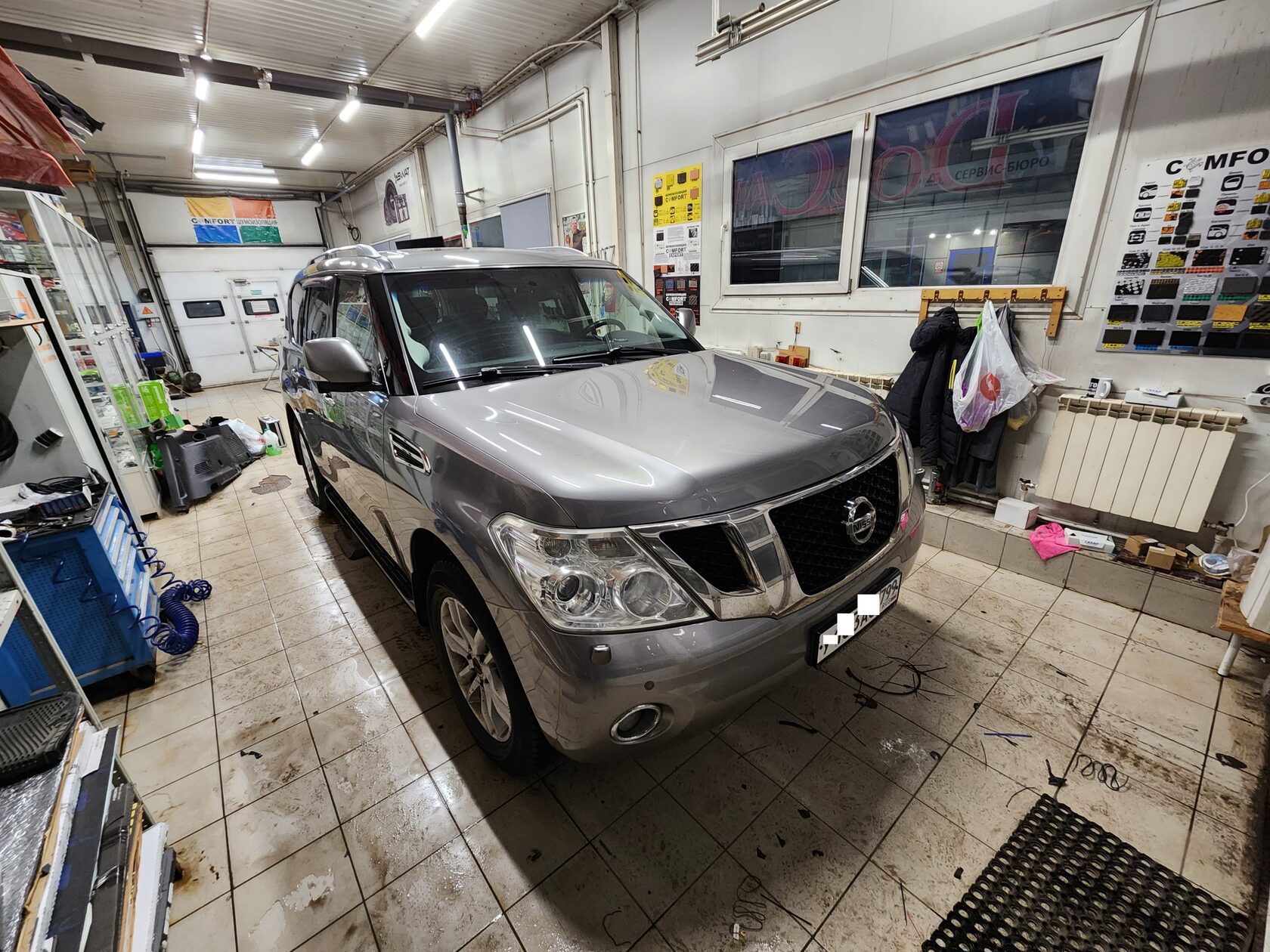 автозвук nissan patrol y62