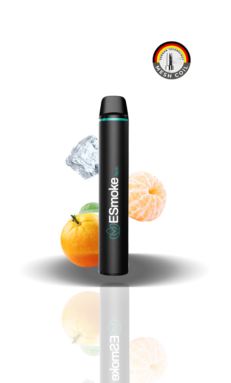 Electronic cigarettes with the taste of Mandarine
