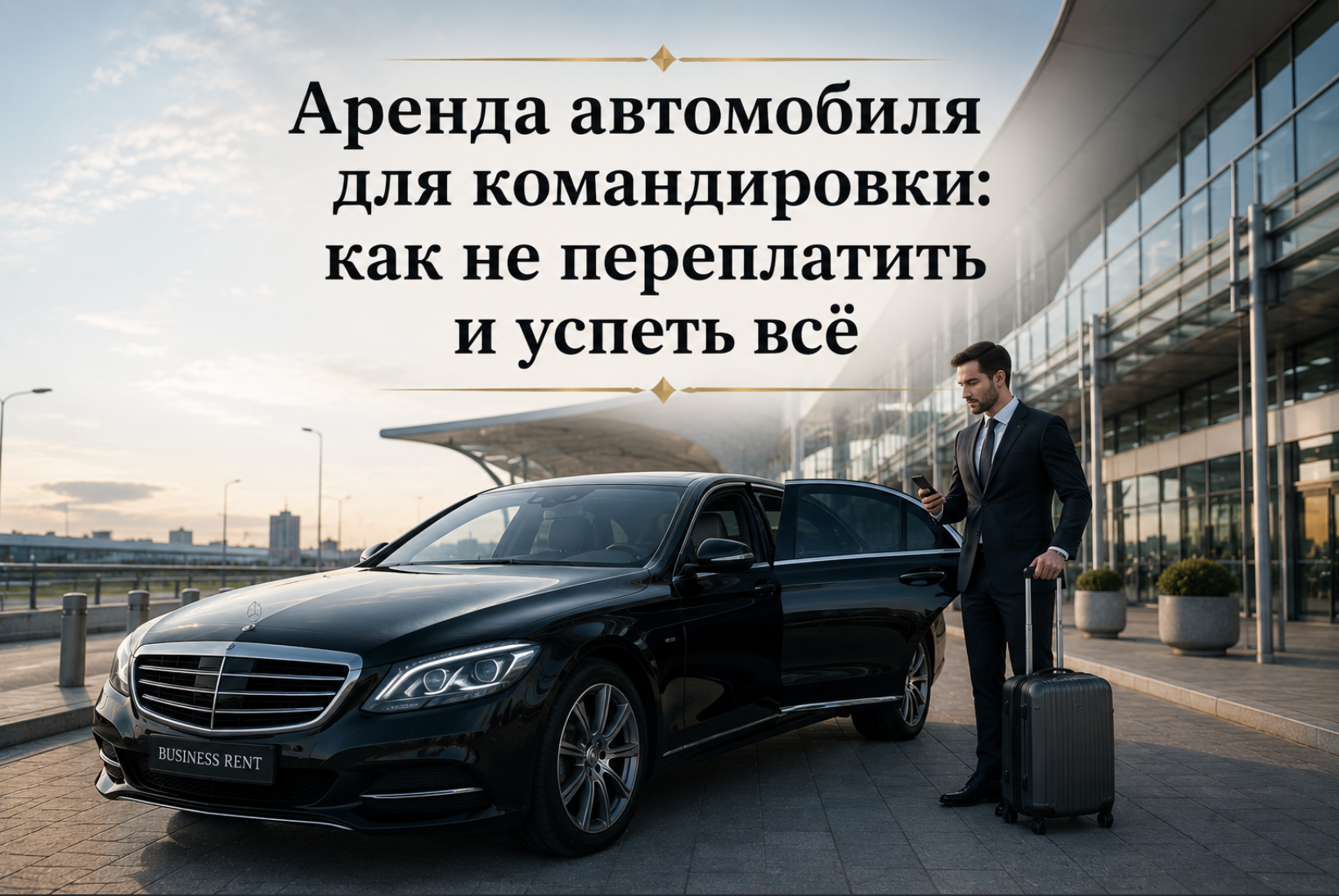 Аренда автомобиля для командировки: как не переплатить и успеть всё