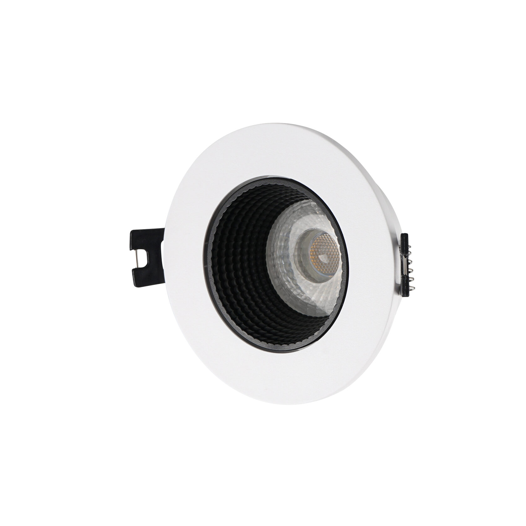 Встраиваемый светильник GU5.3 LED белый/черный пластик Denkirs DK3061-WH+BK DK3061-WH+BK