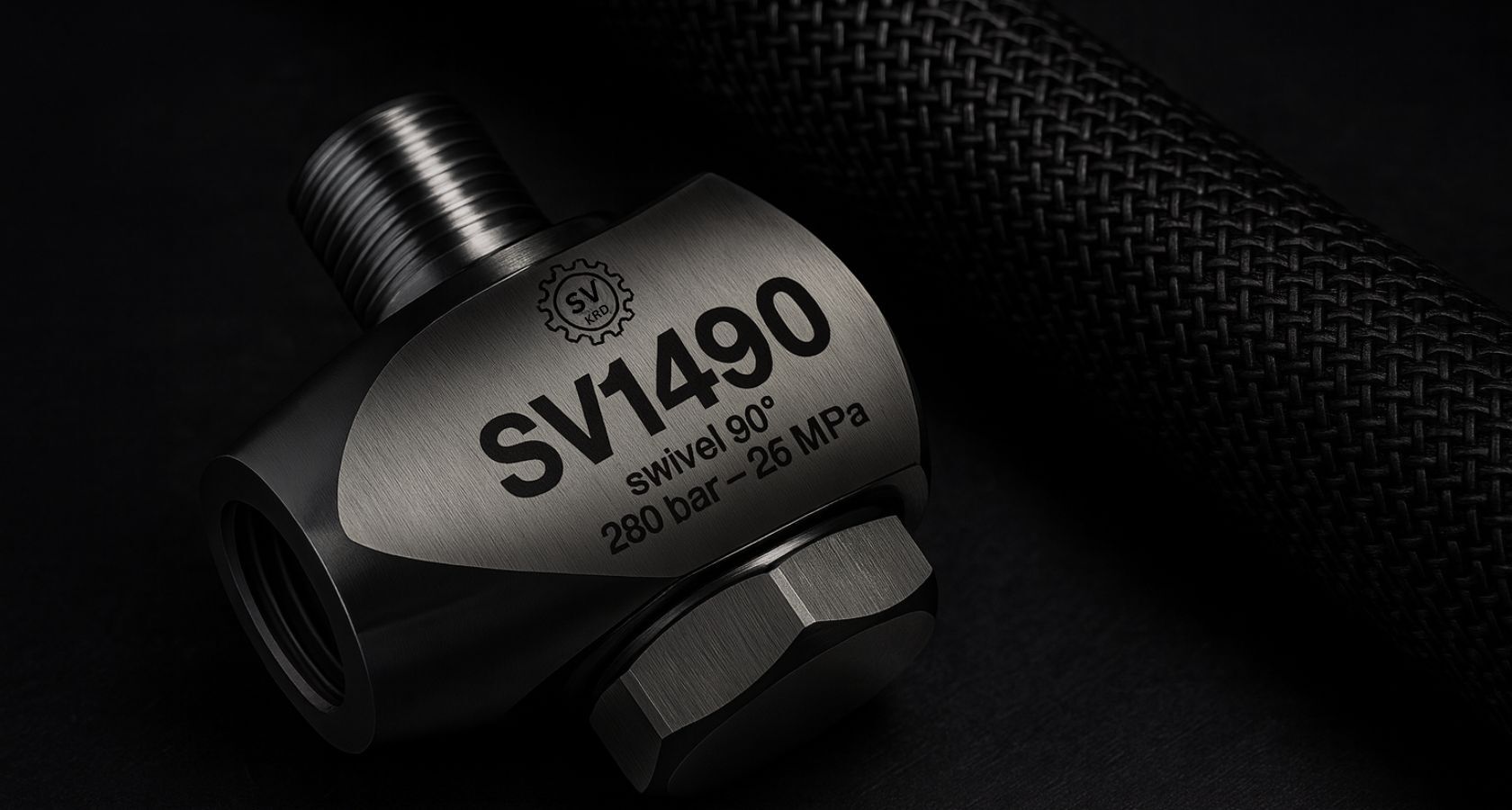 SV-1490 — это угловая поворотная муфта на 90°