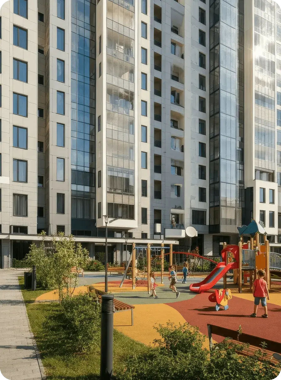 Жилой комплекс в современном стиле
