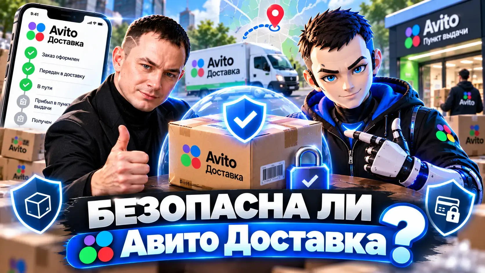 Авито Доставка — отправка и получение товаров
