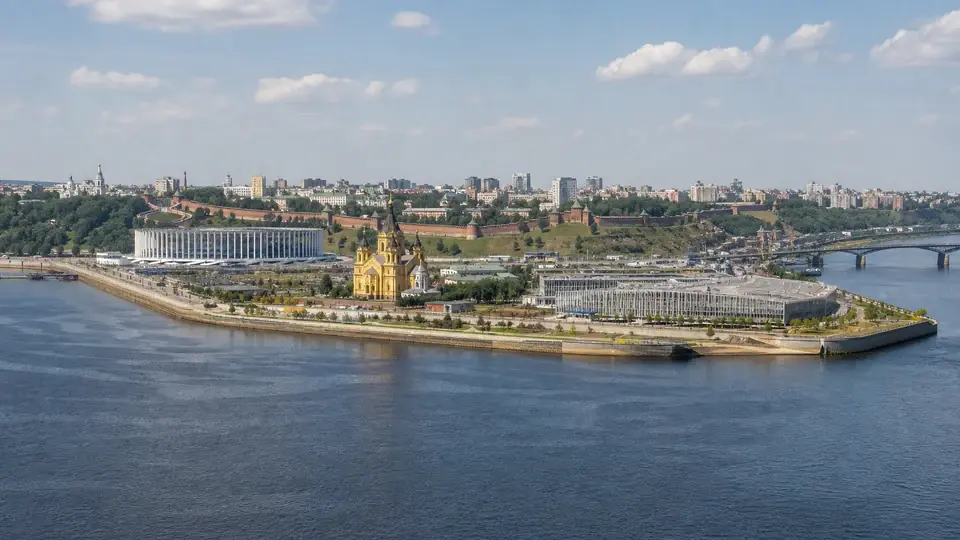 Панорама Нижнего Новгорода