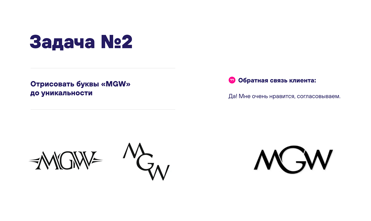 Доработка логотипа до уникальности — пример 2