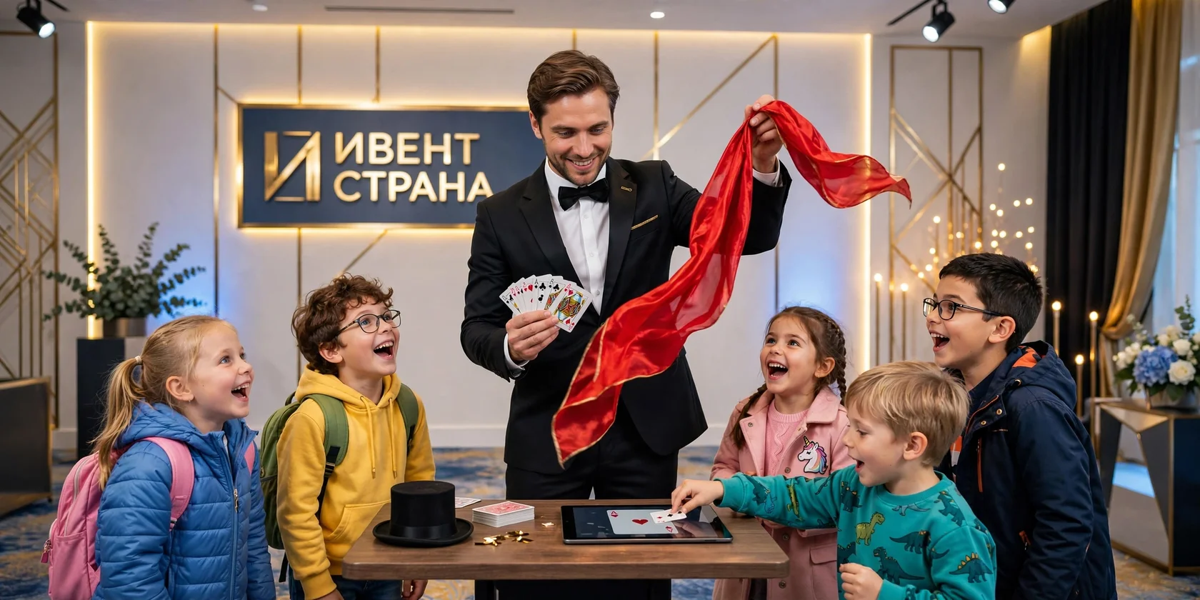 Фокусник на детский праздник