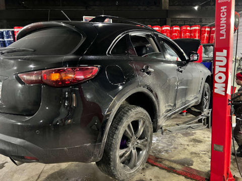 Полная аппаратная замена масла в АКПП (100%) Infiniti