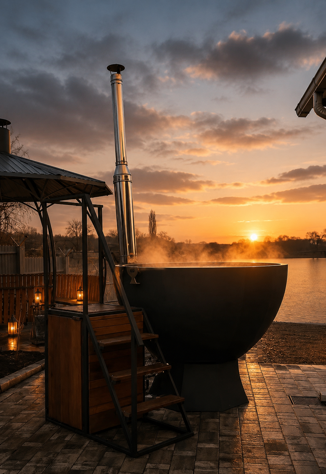 Фурако у реки в RETREAT